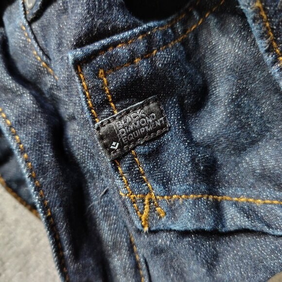 Black Diamond Jeans Mens Size 31x31 Blue Dark Wash Tapered Stretch 109461 - Picture 3 of 14